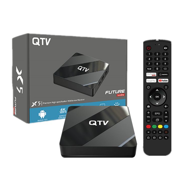 QBUY NEW Media Player QTV Allwinner H616 2.4g+5g dual wifi 2GB 8GB 4K ultra HD video display android smart set top TV box FUTURE