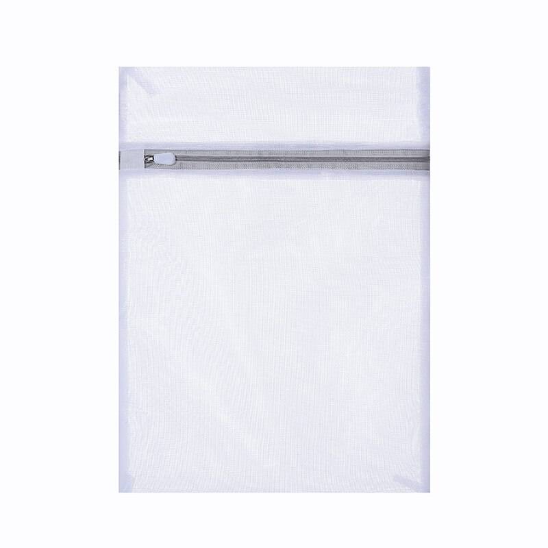 Mesh tvättpåse polyester tvättväskor grovt nät tvättkorg tvättpåsar för tvättmaskiner mesh behå väska - Fint nät 30 cmx 40cm