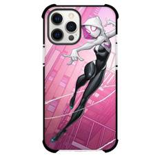 Spider Man Across The Spider Verse Spider Gwen Phone Case For iPhone Samsung Galaxy Pixel OnePlus Vivo Xiaomi Asus Sony Motorola Nokia - Spider Gwen Web Comic Art