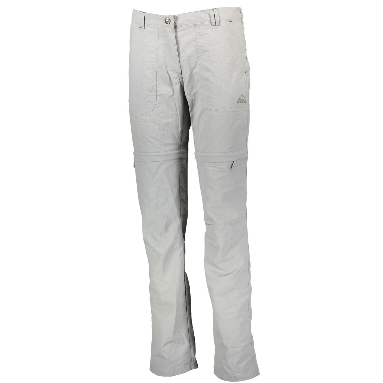 McKinley - Samson 3 Zip-Off vandrebukser - Dame  - 44  - Grå