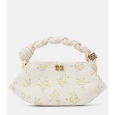 Ganni Bou Mini floral canvas tote bag - multicoloured - One Size