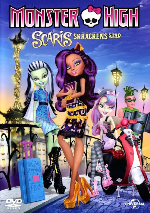 DVD - Monster High: Scaris - Skräckens Stad (Beg)