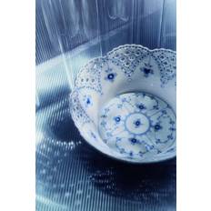 Royal Copenhagen Mussel Helblonde Frugtkurv23cm - 63 cm Serveringsskålar Från Magasin - Hvid (63 cm)