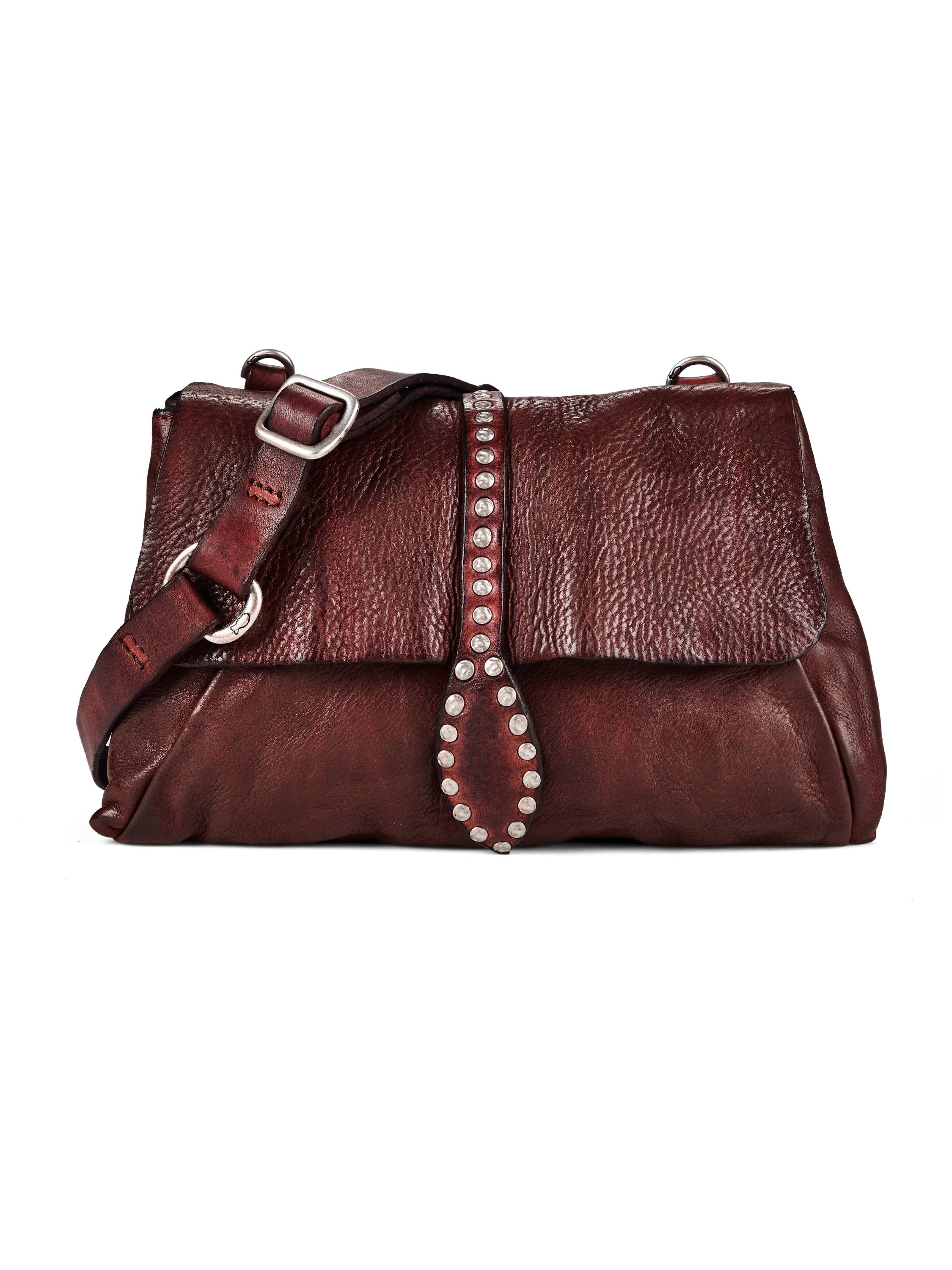 Campomaggi Cesarina Crossbody taske Læder 24 cm  Rød