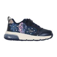 Geox - Frozen II sko med lys, 76-0856 - Navy/platinum - 27