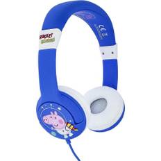 Peppa Pig Childrens/Kids Rocket George Pig On-Ear Headphones - One Size / Blue-White