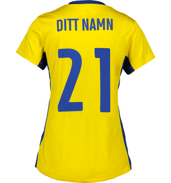 Soc W Swe Name Jsy Fotbollströjor Yellow/blue - Medium