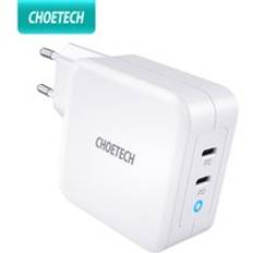 Choetech pd gan 100w laddare usb typ c laddare för apple macbook air ipad pro samsung asus acer surfplatta laddare för lenovo dell