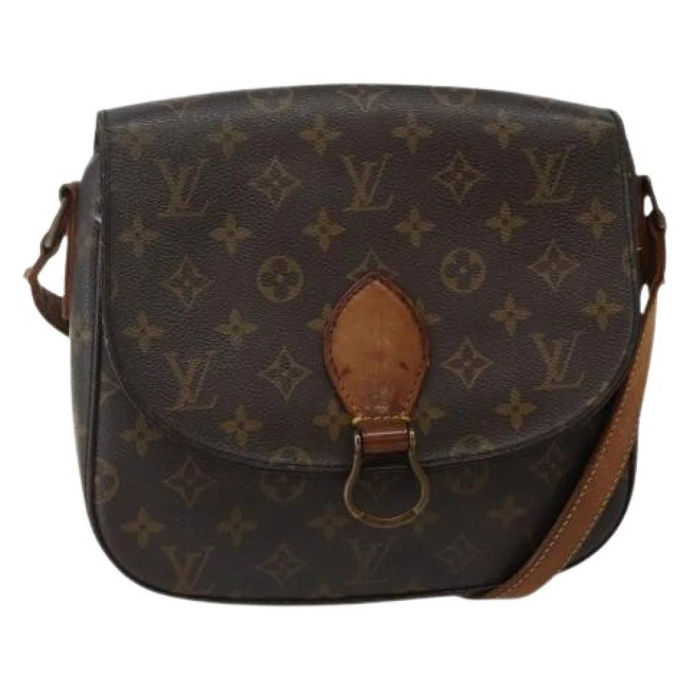 Louis Vuitton Vintage Pre-owned Canvas Cross Body Taske - Vintage - Dame - Brun - ONE SIZE - Tyl