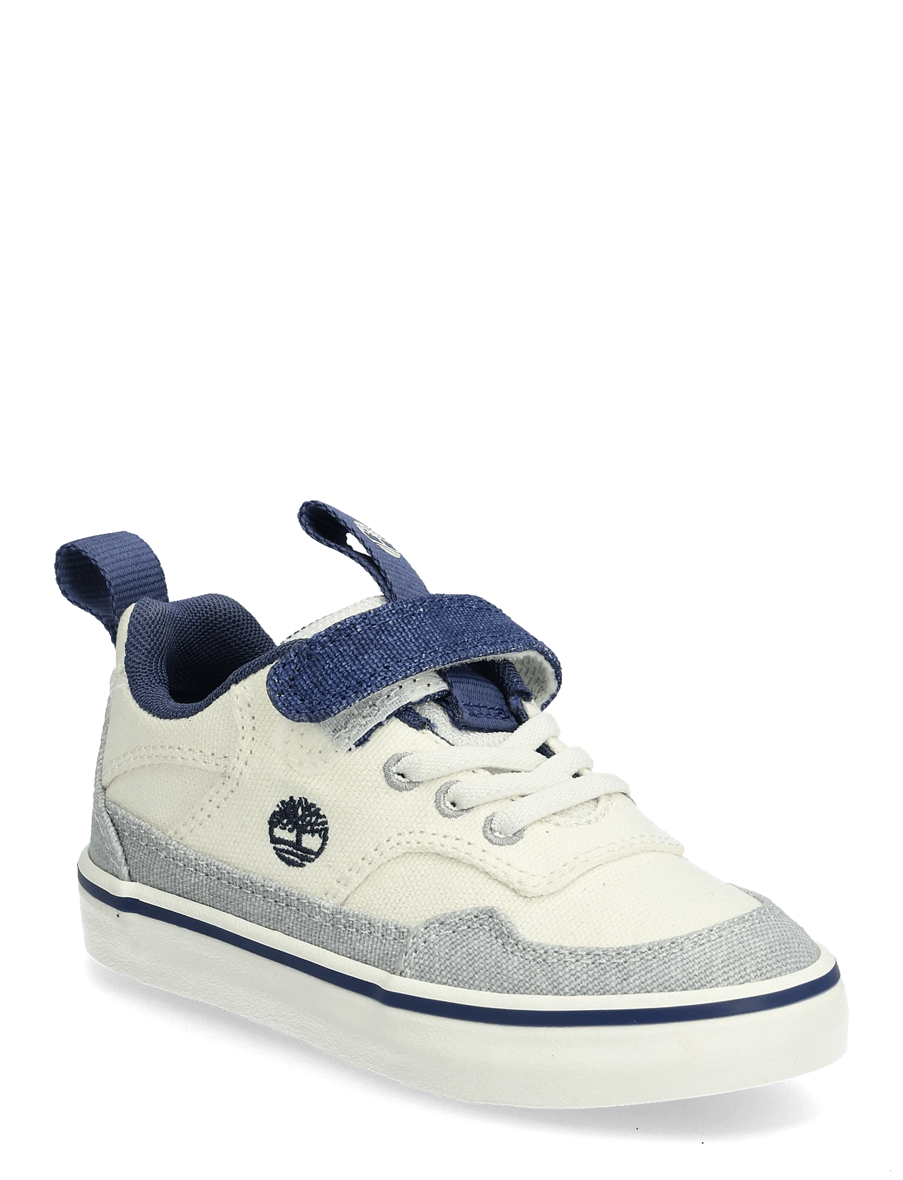 TIMBERLAND Stone Jump Low Hook & Loop Sneaker Natural Canvas | Cream | 26
