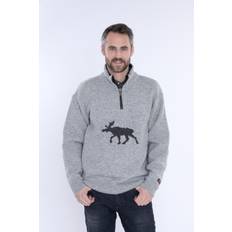 Wool Of Scandinavia Norsk Strik Sweater Moose Adult_X-large