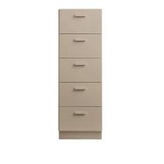 Relief - Relief Chest of Drawers Tall Plinth Beige - Byråer - TAF Studio - Beige