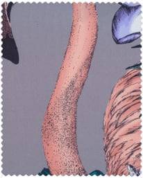 Textil Flamingo Club Lavender/Ivory/ Pale Electric Blue/Teal från Matthew Williamson