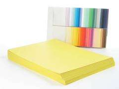 Karton A4 citrongul - 100 ark