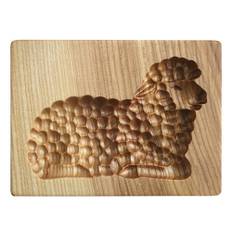 Christmas Wooden Mold Carved Press Stamp Molds Biscuit Cutters Christmas Decoration Kitchen Baking
