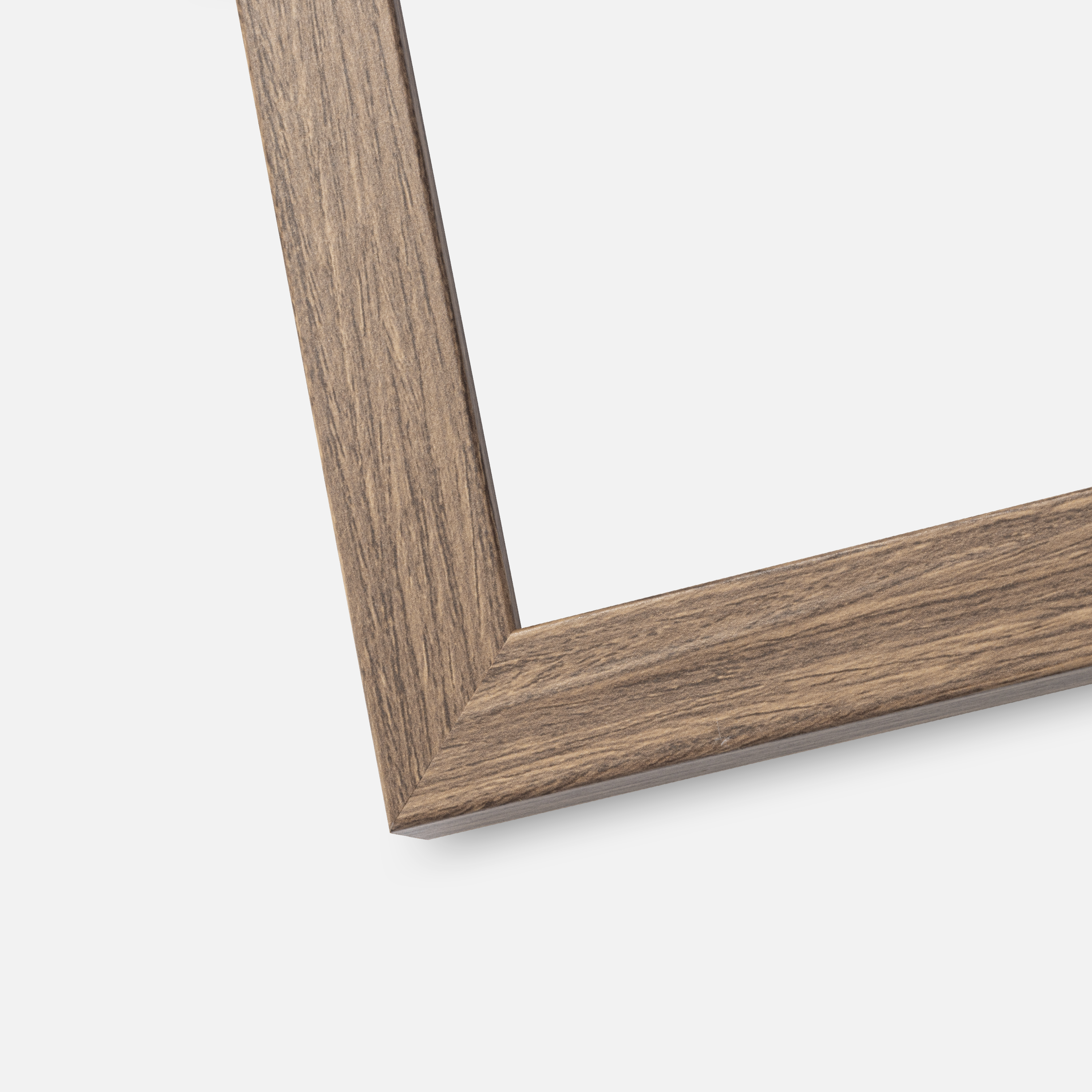 Ram Stilren Cold Brown 50x70 cm - Dubbel Passepartout Vit 40x60 cm