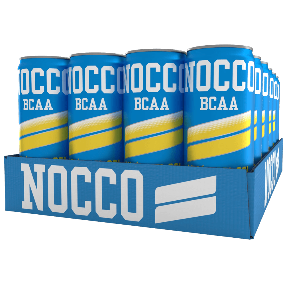 NOCCO BCAA Limon - 24x330ml. (inkl. SE pant) - Energidrikke.
