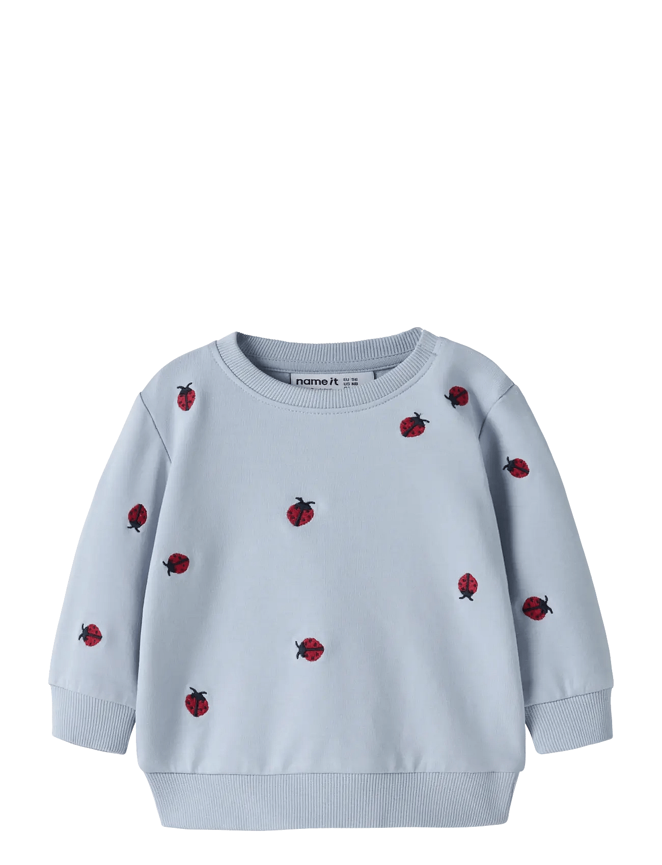 NAME IT Nbfkarolle Ls Sweat Unb | Blue | 62