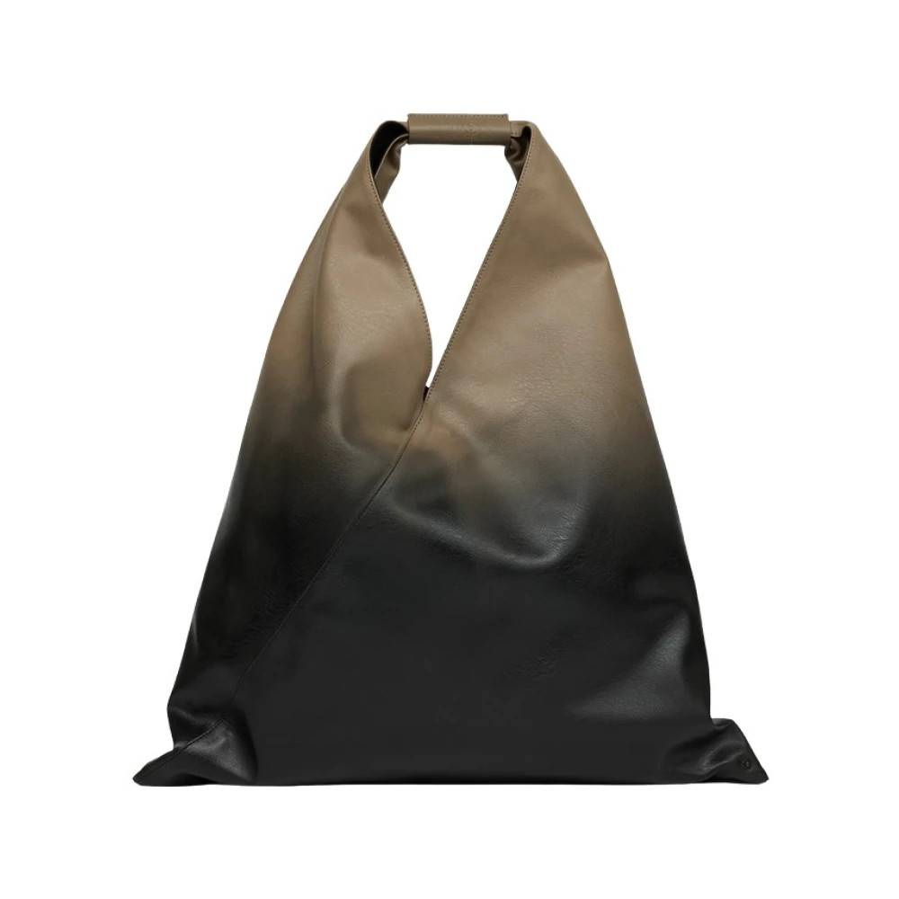 MM6 Maison Margiela Japansk Skuldertaske med Håndtag - Tasker - Dame - Flerfarvet - ONE SIZE - Uld