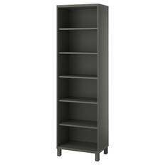IKEA - BESTÅ skab, mørkegrå, 60x40x202 cm
