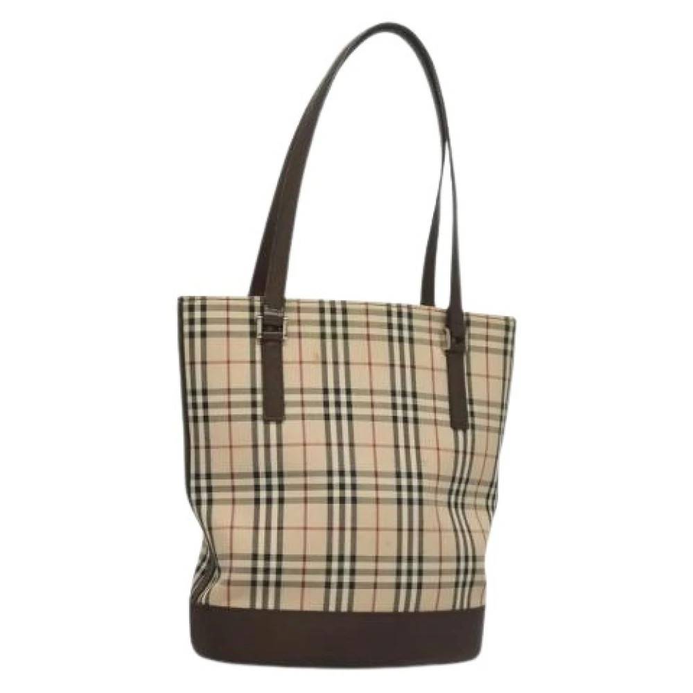 Burberry Vintage - Pre-owned Canvas Tote Vintage - Dam - ONE Size -