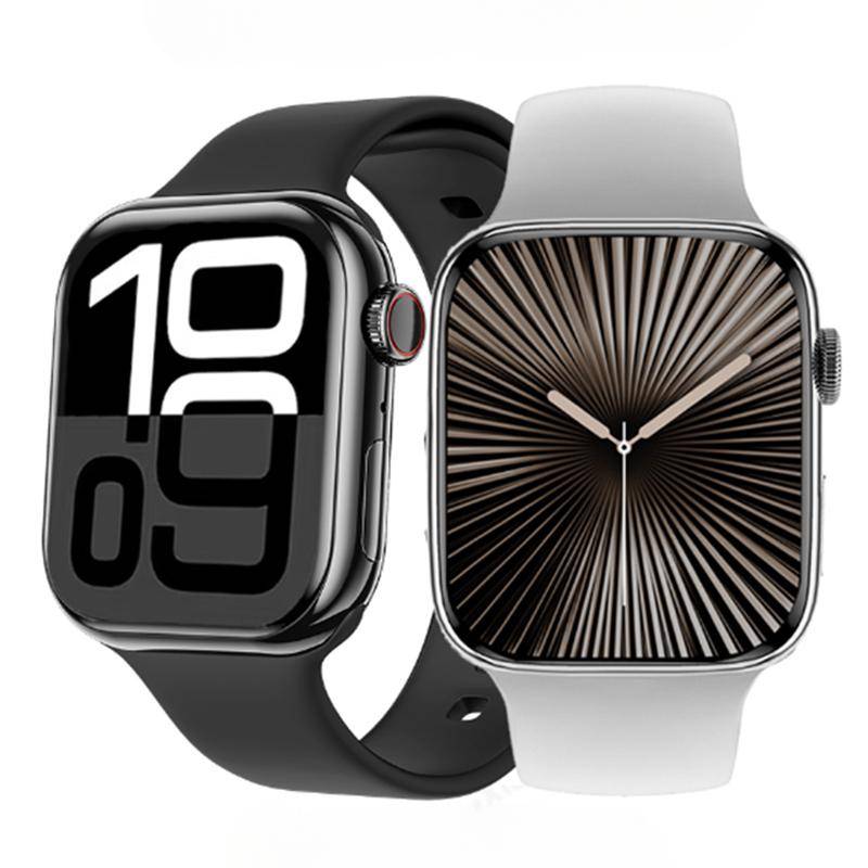 IWO Series 10 Smart Watch 2,01 tum Trådlös laddning Puls Herr Dam Fitness Tracker Sport Smartwatch För IOS Android