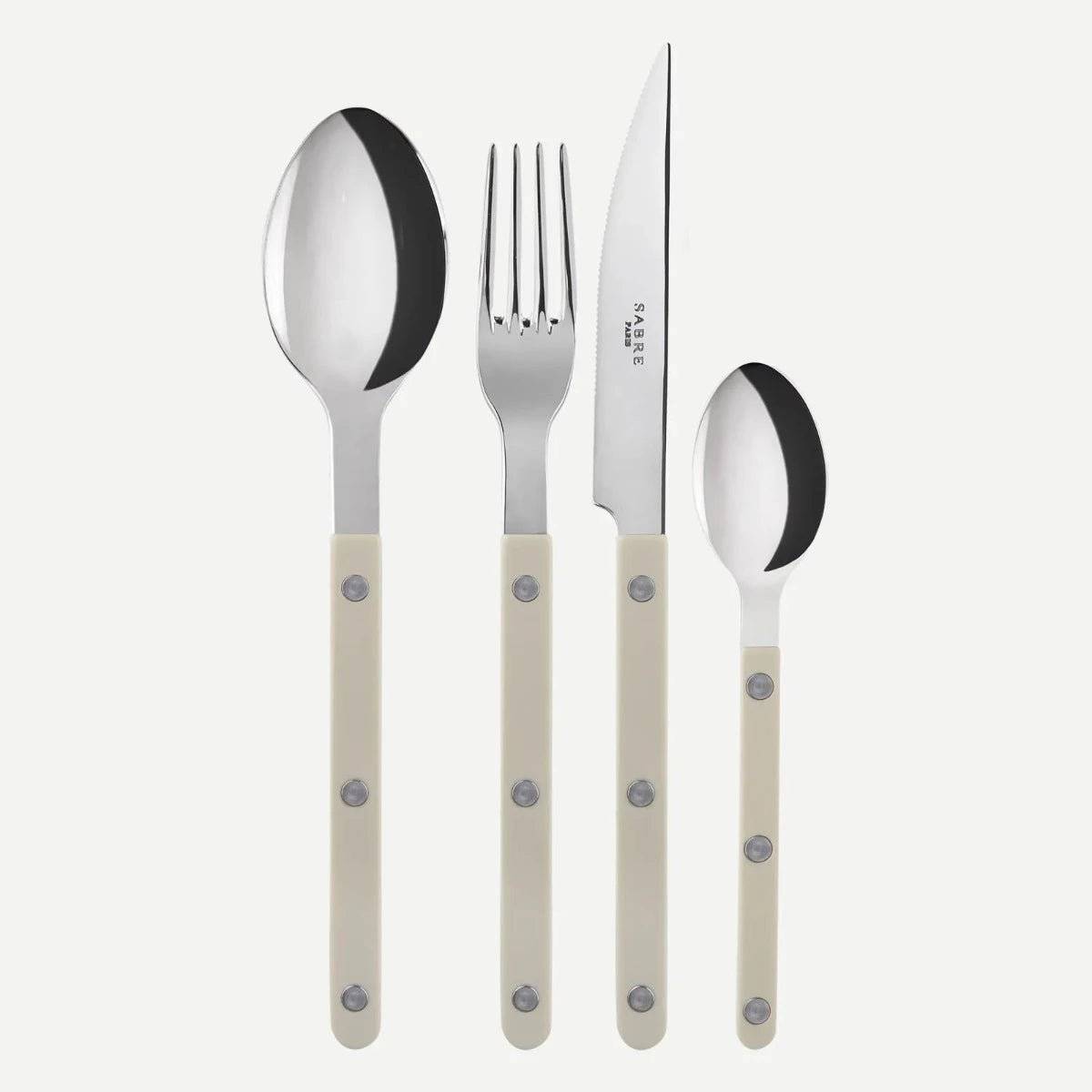 Bistrot Cutlery | Light Kaki - 4 Piece Set