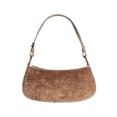 Handbag - Brown - --