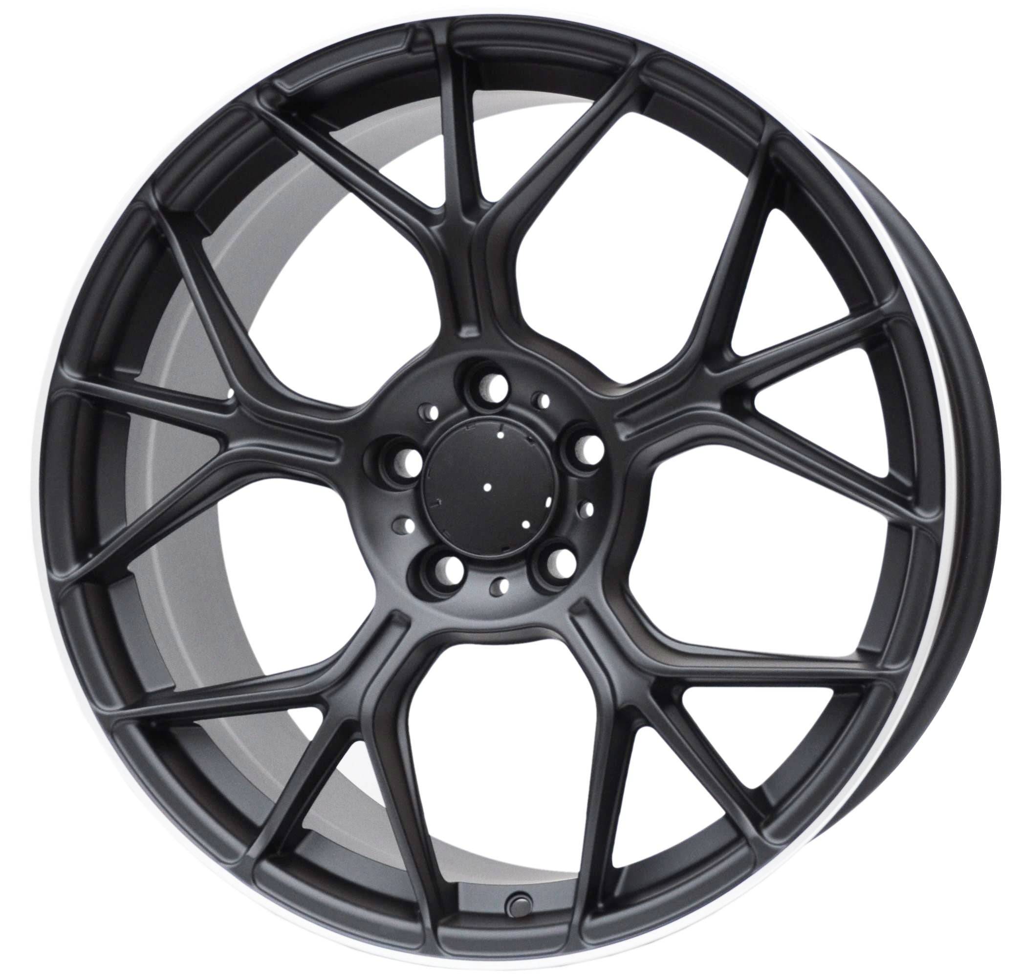 PDW FBX120 Alufælge 19" 8,5J 5x112 ET38 – Sort (sæt á 4)
