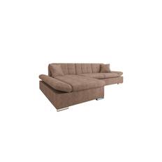 Vananda Soffa med Divan 3-sits i Bouclé - Rosa Divansoffor & schäslongsoffa