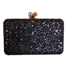 Sophie Hulme Glitter clutch bag