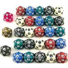 Spindown Lifecounter, Dice D20, (Varying colors)