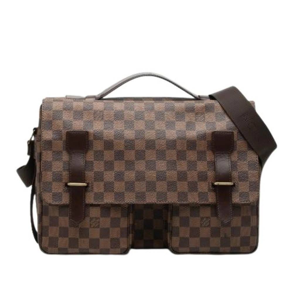 Louis Vuitton Vintage Pre-owned Broadway Crossbody Taske - Vintage - Dame - Brun - ONE SIZE - Uld