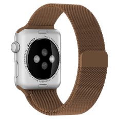 Apple Watch SE (2022/2023) 38/40/41 mm Brun Rem - Milano