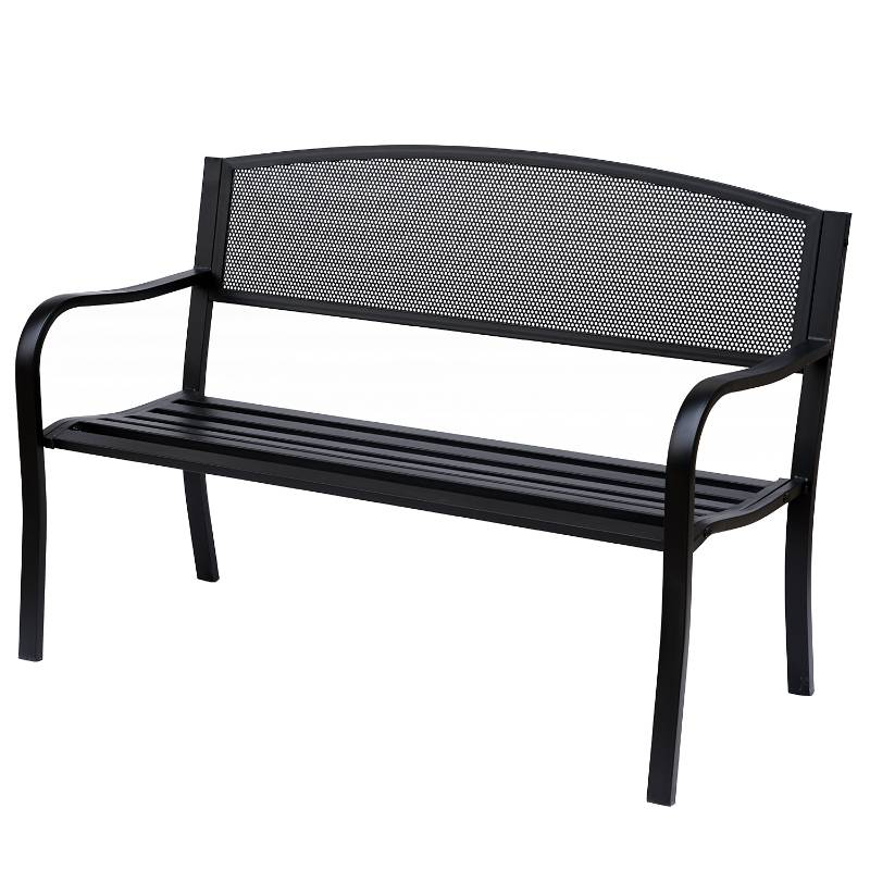 Trädgårdsbänk 2-sits 127x60x87cm