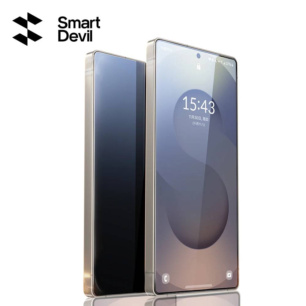 SmartDevil 1/2PCS Privacy Tempered Glass Film for Samsung S25 Ultra S25 S24Ultra Anti-peeping Screen Protector Anti-fingerprint
