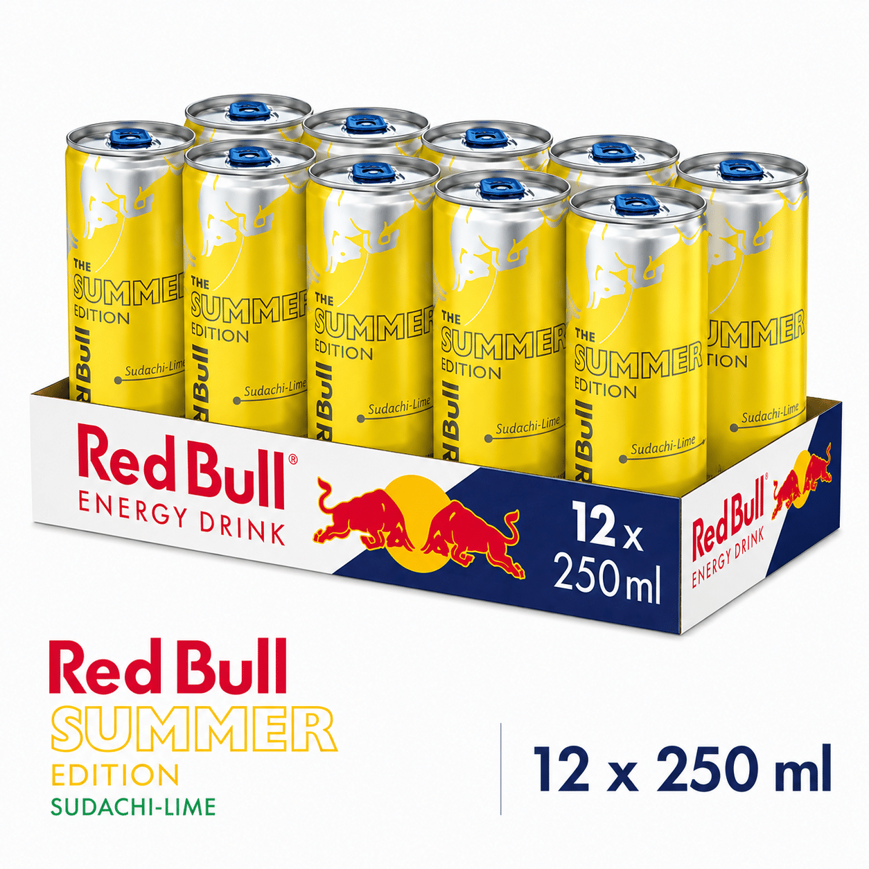 Red Bull Summer Sudachi-Lime 12 x 250 ml