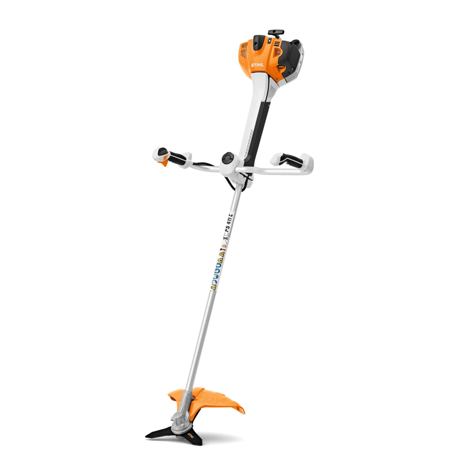 STIHL FS 411 C-EM buskrydder inkl. bæresele og tre skæresæt.