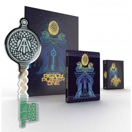 Ready Player One (Titans of Cult) (SteelBook) (4K UHD + BD) (Import svensk text)