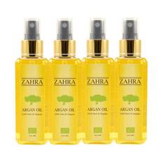 Zahra Argan Olie 4 x 100 ml – 100% ren og økologisk