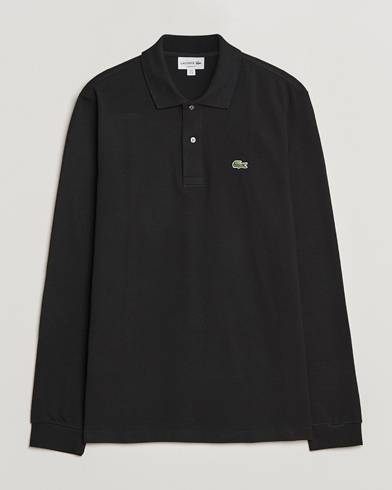Lacoste Original Long Sleeve Polo Piké Black