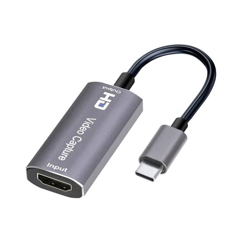 Dropshipping USB to HDTV Video Game Grabber Record USB Capture Card For Macbook PS4 Game Recorder Live Streaming