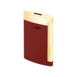 S.T. Dupont Slim 7 burgundy/guld - Elegant och tunn torchtändare