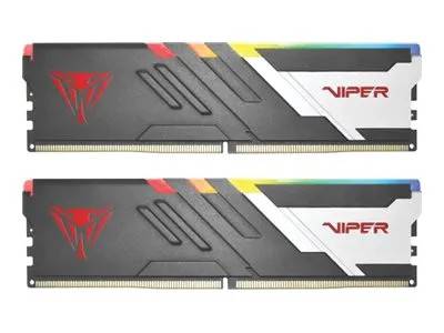 Patriot PVVR532G600C30KViper Venom RGB, DDR5 32 GB (2x16 GB) 6000MTs CL30 UDIMM KIT, DDR5, 32 GB