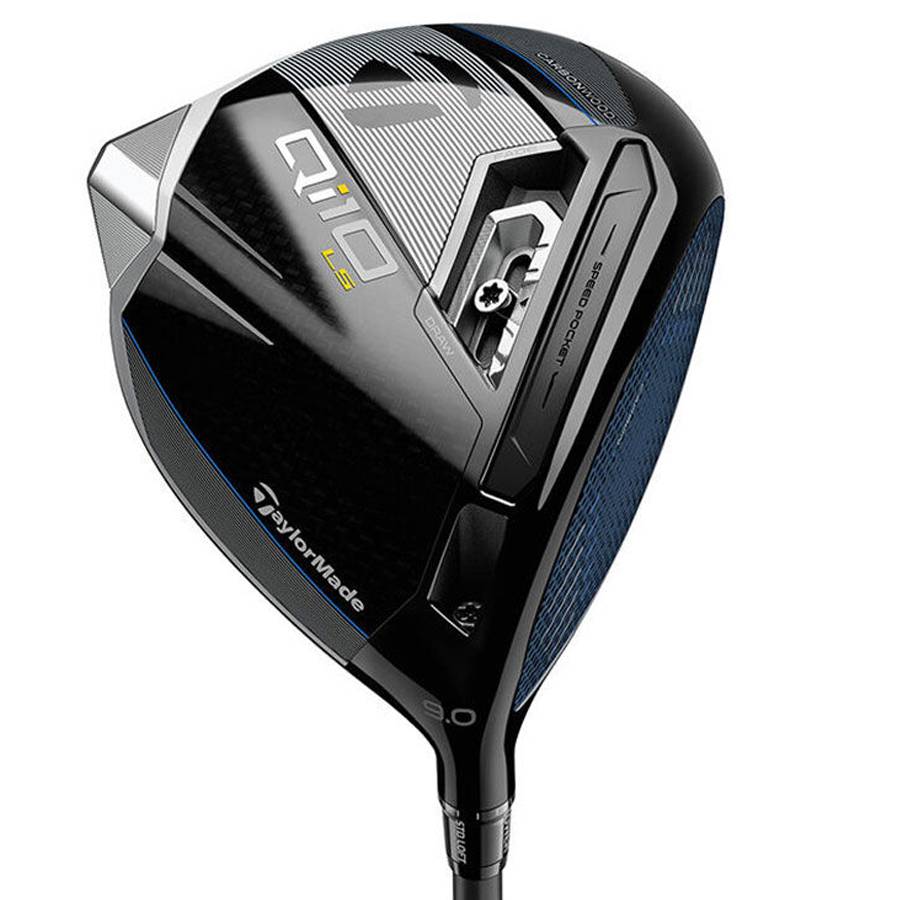 TaylorMade Qi10 LS Herre Driver 9 graders loft Stiff flex