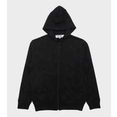 U Backside Heart Hoodie Black/Red - XS