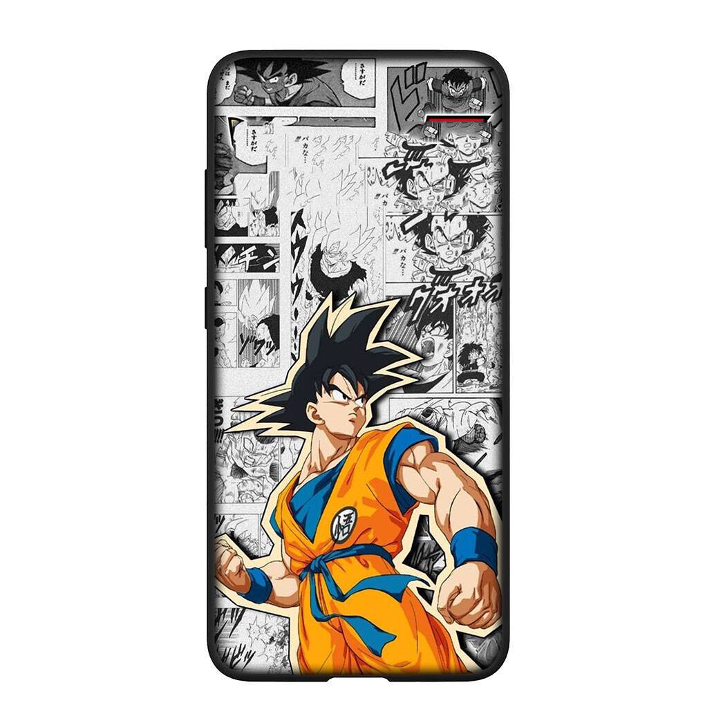 Case for Samsung Galaxy S25 S23 S24 Ultra FE Plus A05 A06 A15 A16 A36 A37 A35 A54 A55 A56 A57 A25 A26 A53 A17 Super Dragon Ball Goku DragonBall Cover for Redmi 13C 5G