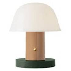 Setago JH27 table lamp, nude - forest