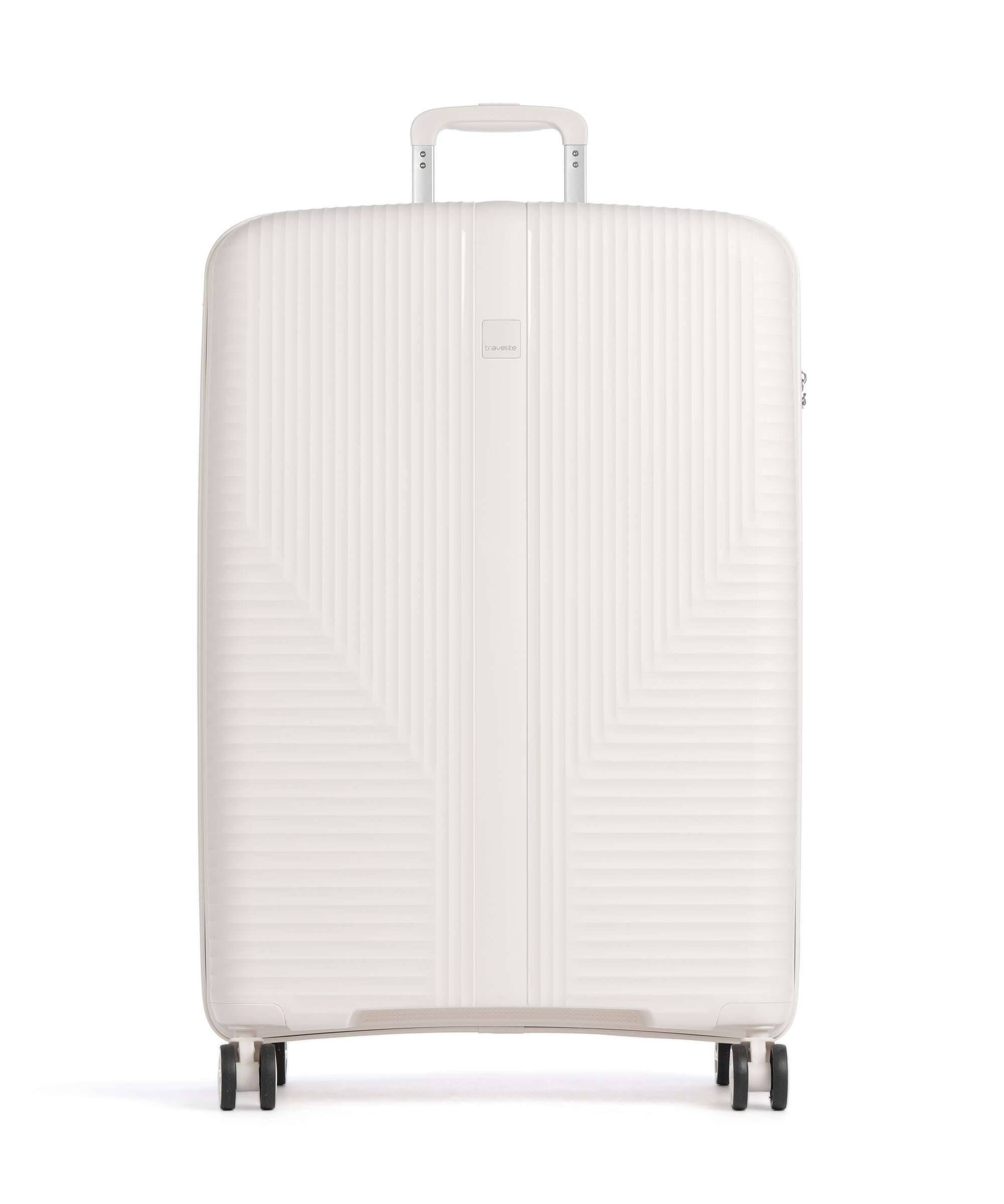 Travelite Air Stripe Kuffert med 4 hjul offwhite