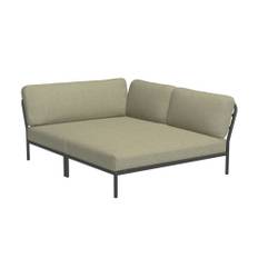 HOUE LEVEL Cozy Corner Modul Lounge soffa ( Grey ) - Höger Moss